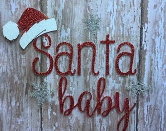 Santa Baby Iron On Decal: DIY Christmas Shirt Heat Transfer