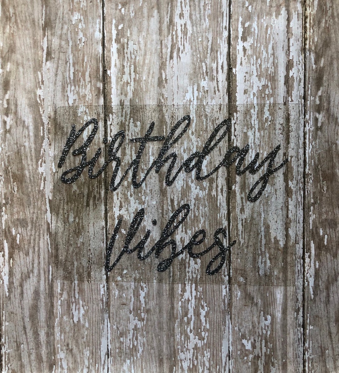 Birthday Vibes Iron on Decal, DIY Birthday Vibes Shirt, DIY Classy
