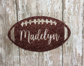 Personalized Football Iron On Decal: DIY Name Shirt