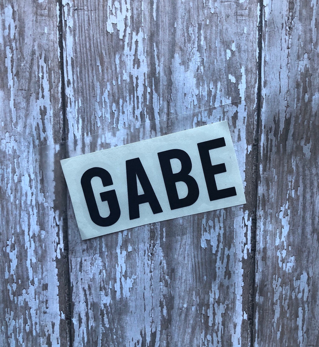 Personalized Name Vinyl Decal: Custom Tumbler Sticker - Etsy