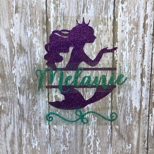 Personalized Mermaid Iron-On Decal: DIY Custom Shirt