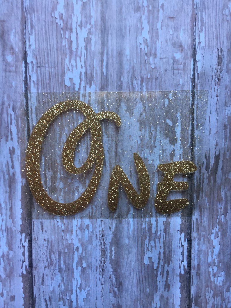 Birthday Iron on Decal/DIY 1st Birthday Shirt/DIY 2nd Birthday Etsy