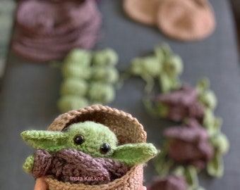 MADE TO ORDER The Child, YIddle / Yittle Inspired by Baby Yoda