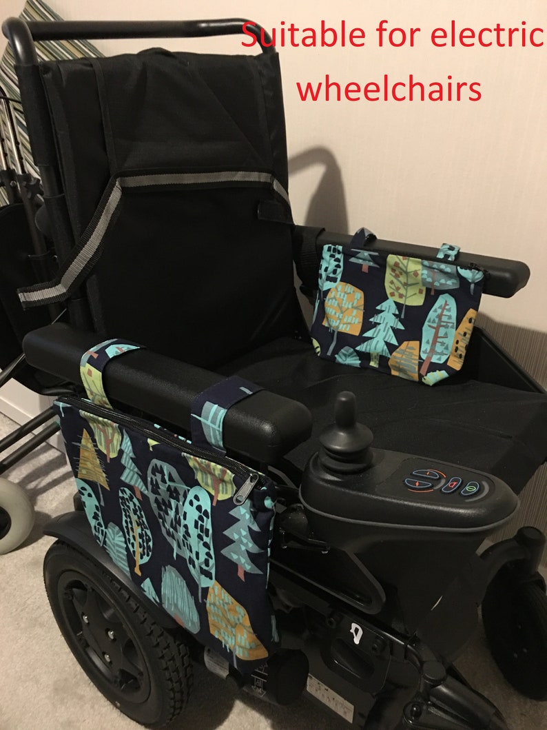Power Chair Bag wheelchair Bag With Zip Wheelchair Etsy
