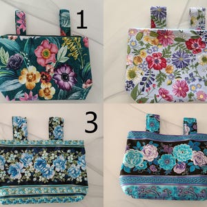 Wheelchair bag with zip; Wheelchair organiser; Wheelchair accessory; Wheel chair arm rest bag; Side bag, Pouch, Wheelchair bag