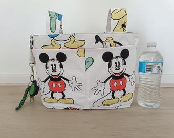 Walker Bag: Handmade Wheelchair Organizer with Bottle Holder