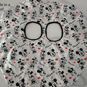 ショッピングトロリーシートカバー / ショッピングカートカバー / シングルまたはダブルシート用トロリーシートライナー - ミッキーマウスとドナルドダックのテーマ