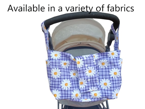 Pram top bag organiser