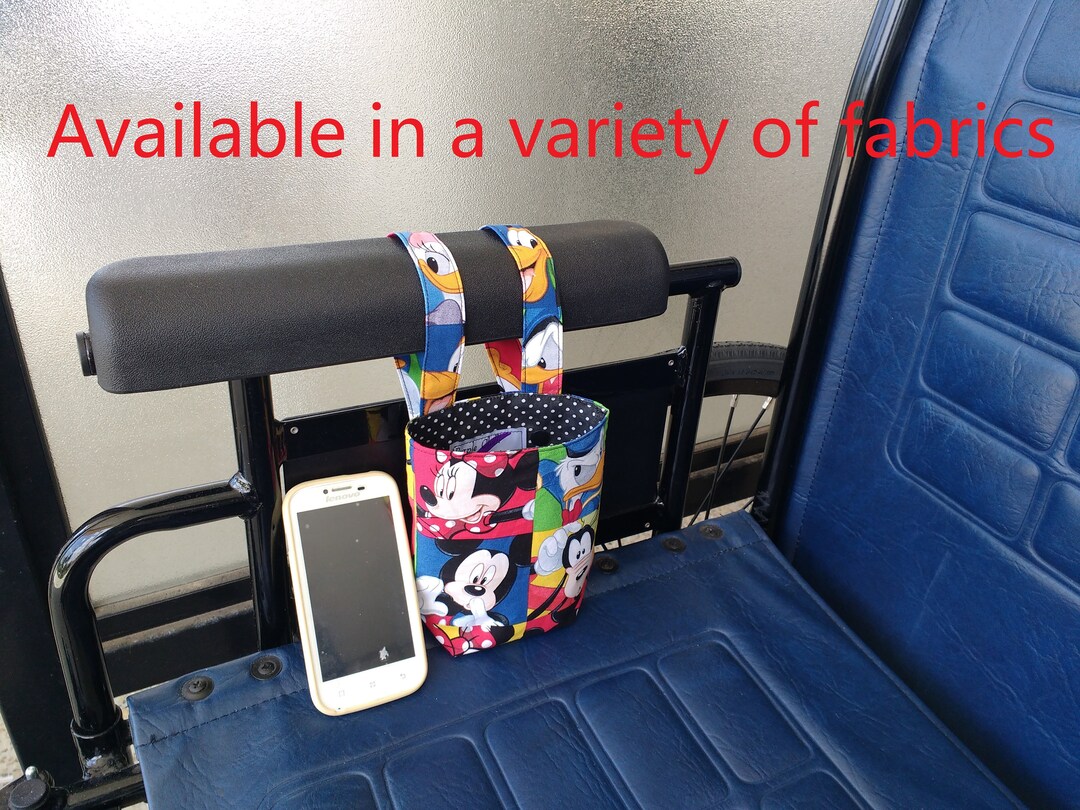 Wheelchair Phone Holder Wheelchair Organiser Wheelchair Accessory Wheel