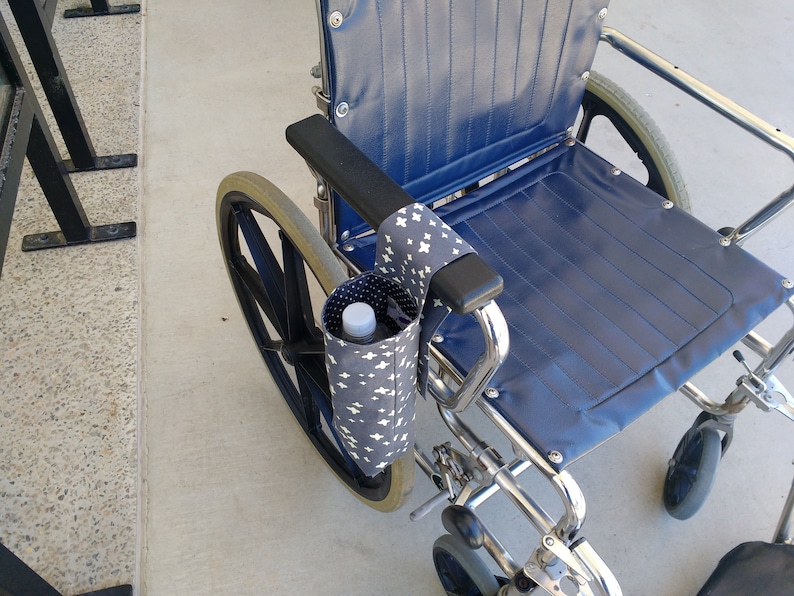 Wheelchair Organiser / Wheelchair Bag /bottle Holder / Etsy