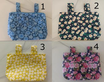 Wheelchair bag with zip; Wheelchair organiser; Wheelchair accessory; Wheel chair arm rest bag; Side bag, Pouch, Wheelchair bag