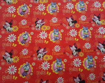 Półmetrowa bawełniana tkanina do szycia Disney
