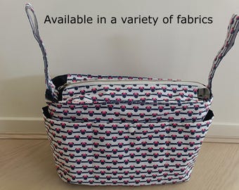 Double Pram Caddy Pram Organiser -shoulder Bag-stroller