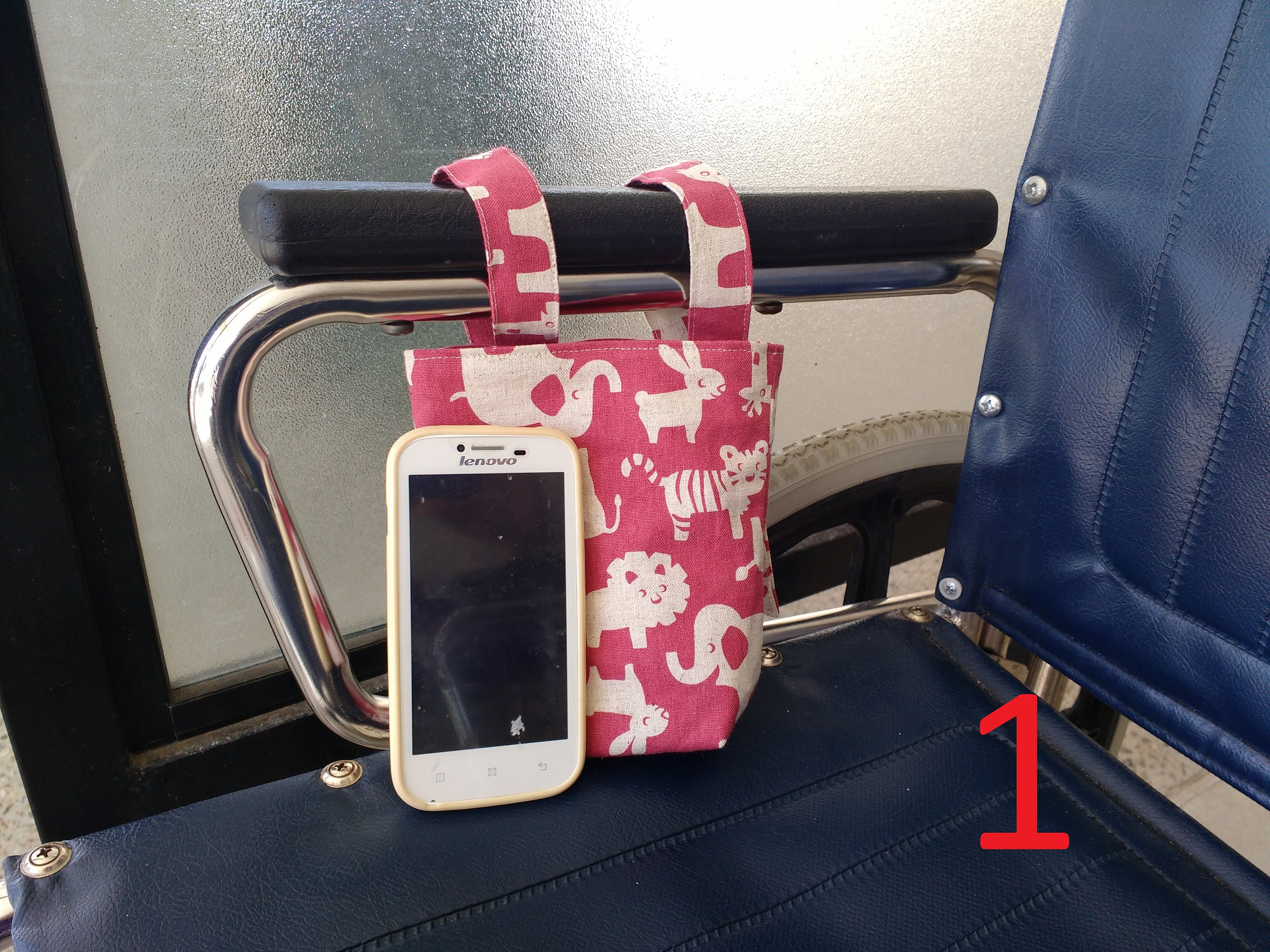 Wheelchair phone holder Wheelchair organiser Wheelchair Etsy