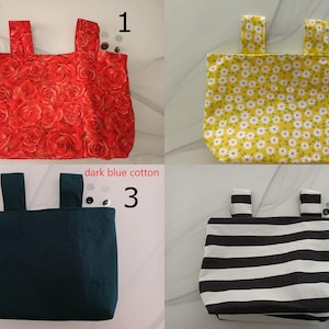 Bolsa lateral para silla de ruedas: Bolsa de algodón para reposabrazos con cierre magnético.