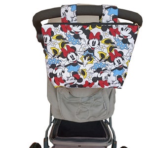 Pram caddy - pram organiser - mini wet bag - stroller organiser - stroller caddy - diaper bag - Disney Theme