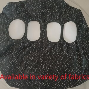 ON SALE:Shopping trolley cover/trolley cart liner/shopping cart cover-Single or double seat- Multiple patterns available!