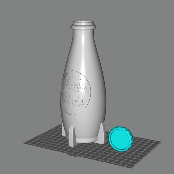 Fallout Nuka Cola STL (3D file for printing)