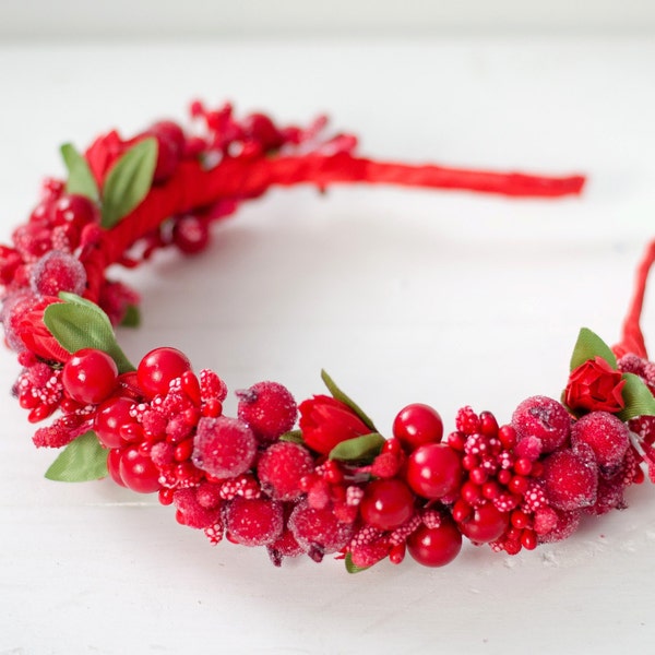 Tulip Flower Crown Etsy