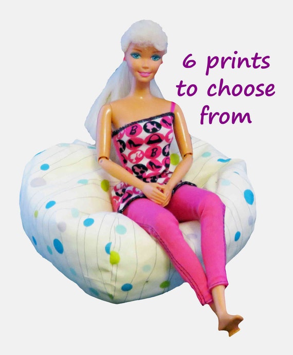 Barbie Bean Bag Chairs Bbc19001 Variety Of Prints Monster Etsy