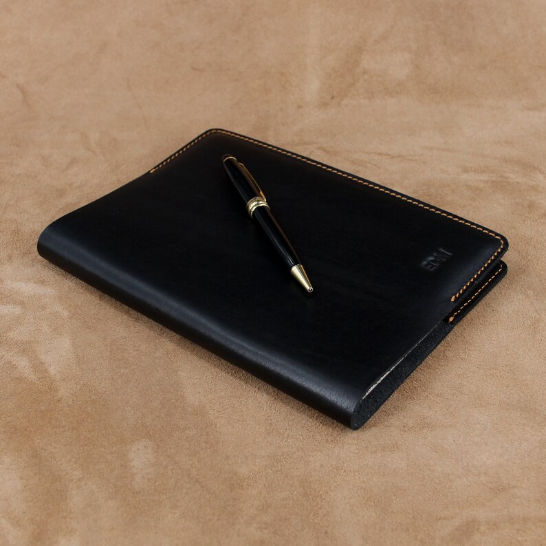 Refillable A5 Leather Notebook Personalised Leather Etsy UK