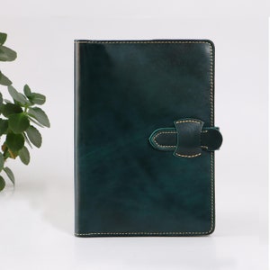 Carnet de notes A5 rechargeable en cuir, carnet de notes personnalisé avec téléphone portable et porte-stylo, carnet de voyage, cadeau gratuit