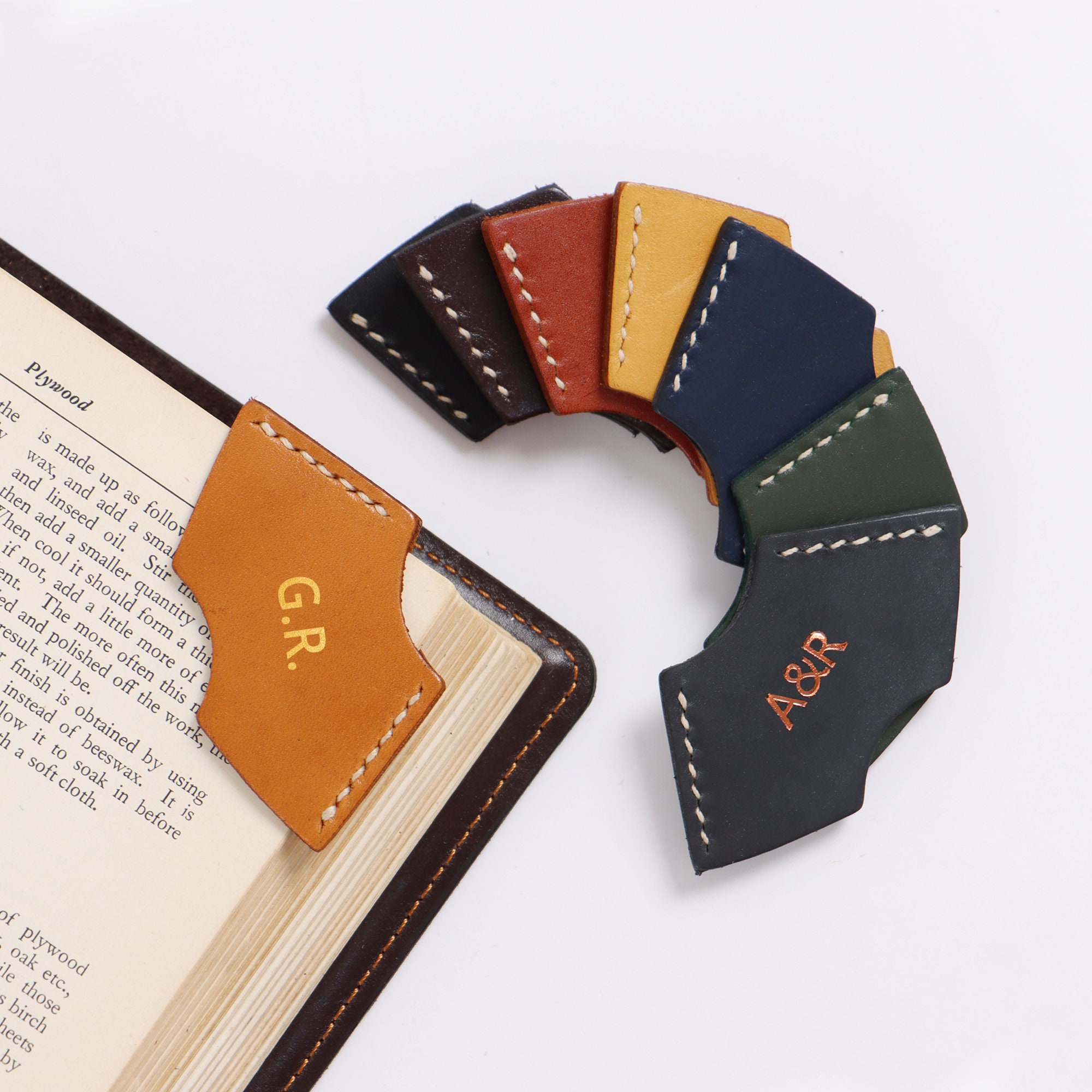 Leather Bookmark Personalised Bookmark Book Lovers Gift Bible - Etsy UK