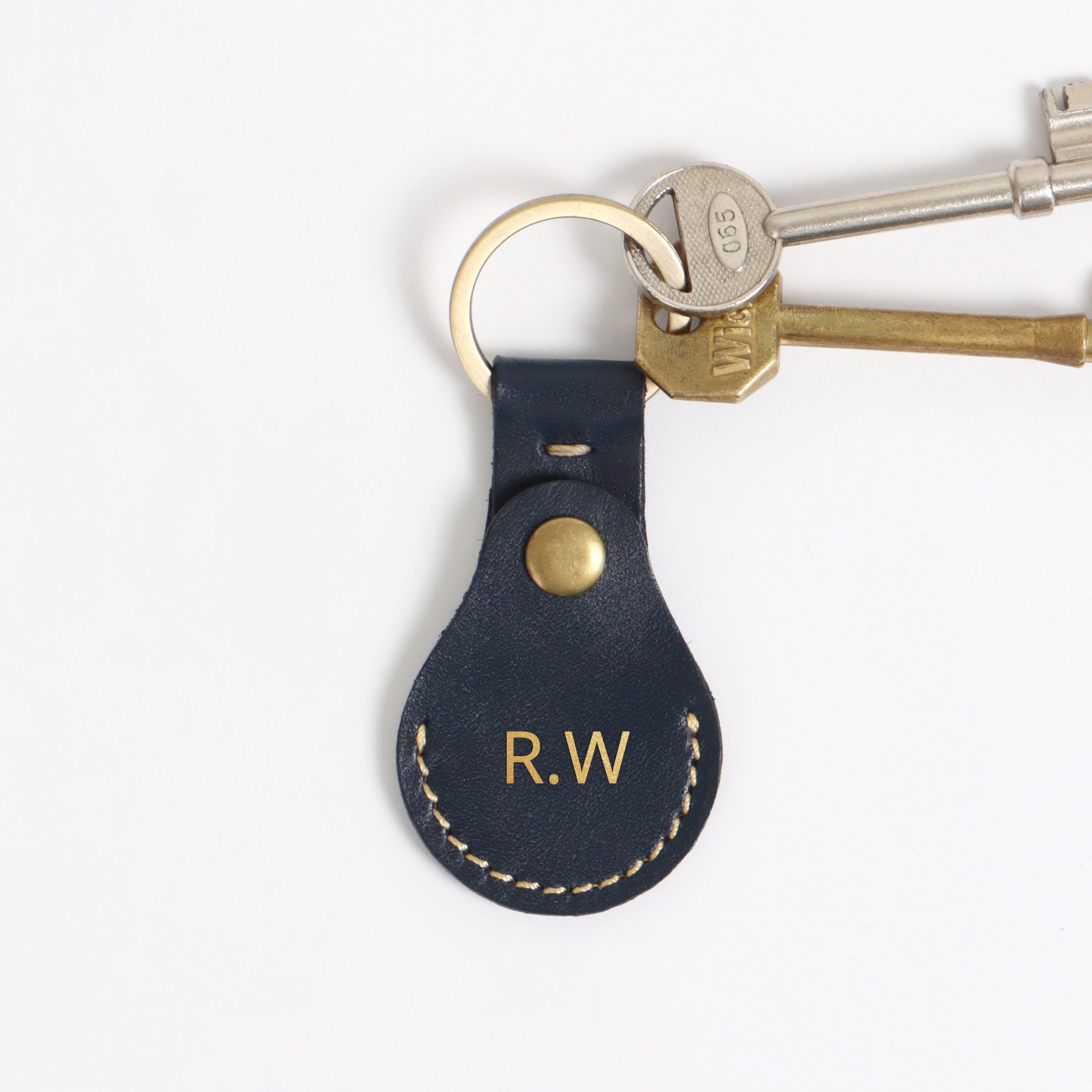 Genuine Leather Keychain Holder With Carabiner & D-Ring - Universal Key Organizer For Men & Women - View #11