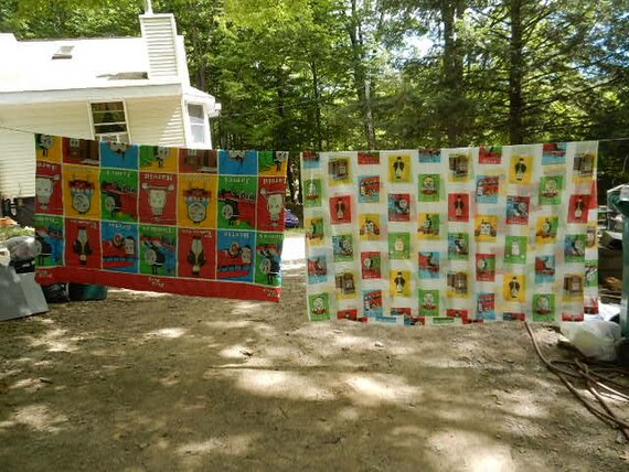 Thomas The Tank Engine Full Size 6 Piece Comfortercurtain Set Etsy