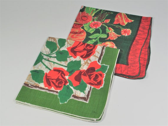 Mid-century modern hankies - image 1