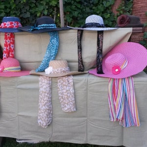 Sun Bonnet, Summer Hat, Wide Brimmed Hat