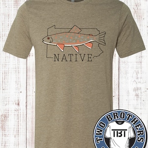 Pennsylvania Native Trout T-shirt