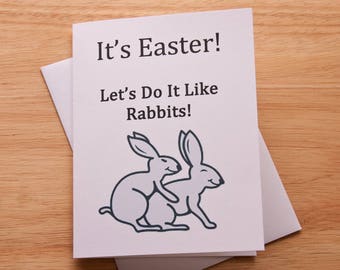 Funny easter card | Etsy
