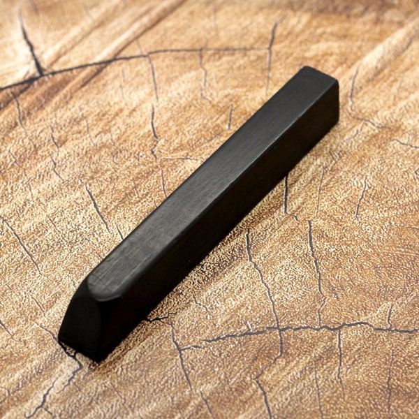 Antique Ebony Wood Piano Key For Crafts Upcycling Jewellery