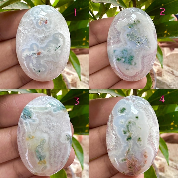 Natural Solar Quartz Cabochon, Handmade Gemstone Pendant Stone