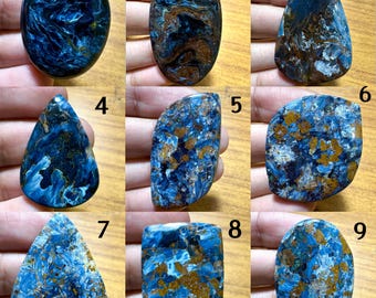 Handgeschnittener Pietersit Cabochon Edelstein, Schmuckherstellung