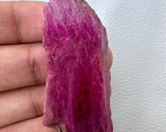 Natural Raw Ruby Crystal | 116 CT Uncut Gemstone