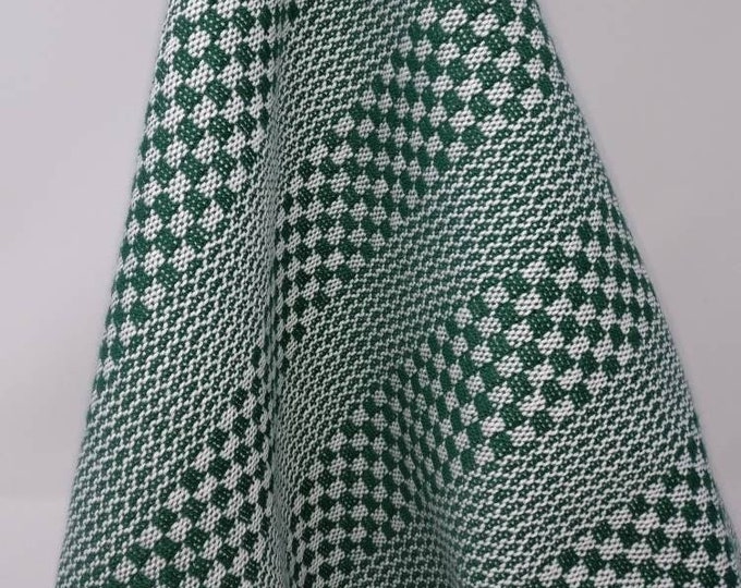 GREEN Kitchen Towel, Handwoven Dish Towel, Tea Towel, 100% cotton, Choose from 10 SHADES of Green