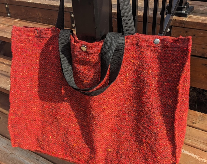 Large Carry-All Bag - Dual Straps for Shoulder & Hand Carry | Durable, Eco-Friendly, and Machine Washable