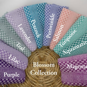Woven Cotton Tea Towel 6 Colors