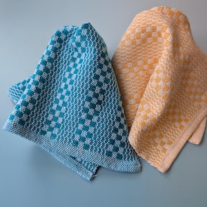 Handwoven Cotton Dishcloths – Set of 3 or 5, Choose from 60 vibrant Colours image 11