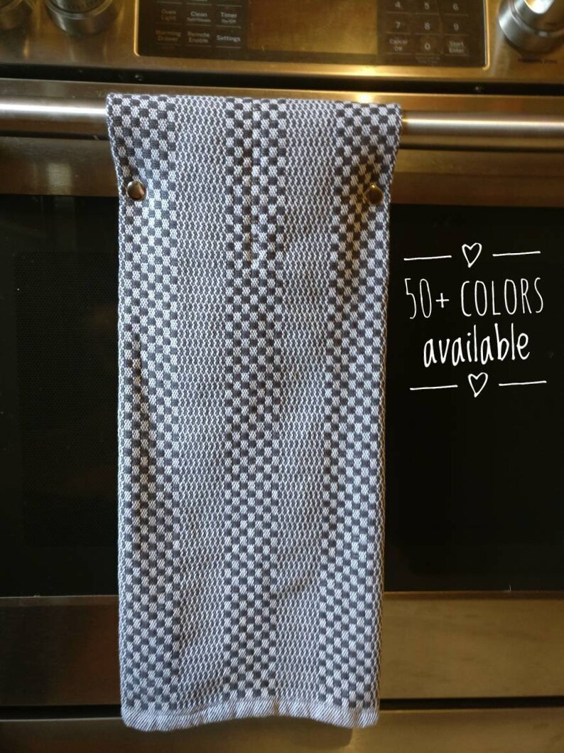 Hand Towel Kitchen Handwoven Towels Dish With Ties Handtowel For Gift Spouse Housewarming Country