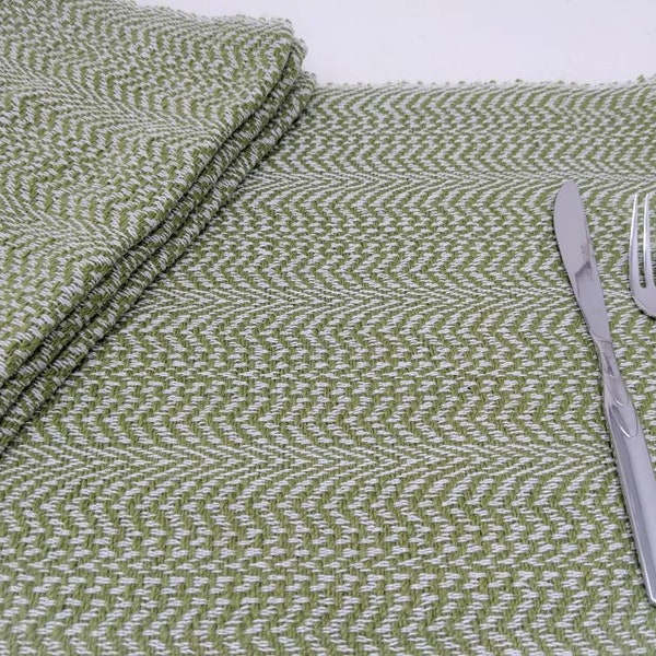 Lime Green Placemats Etsy