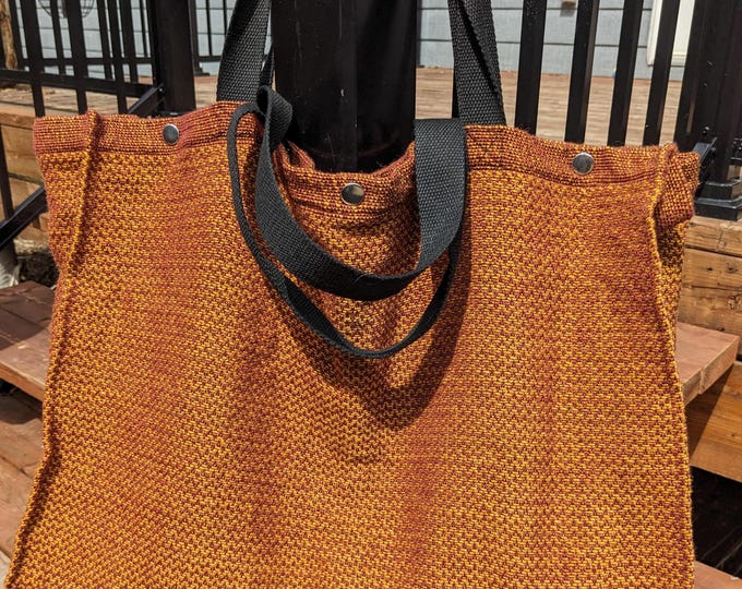 Large Carry-All Bag - Dual Straps for Shoulder & Hand Carry | Durable, Eco-Friendly, and Machine Washable