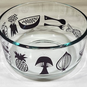 Pyrex Bowl Purple Food, Kitchen Design, 1 Qt./4 Cups, Mod Look, Storage ...