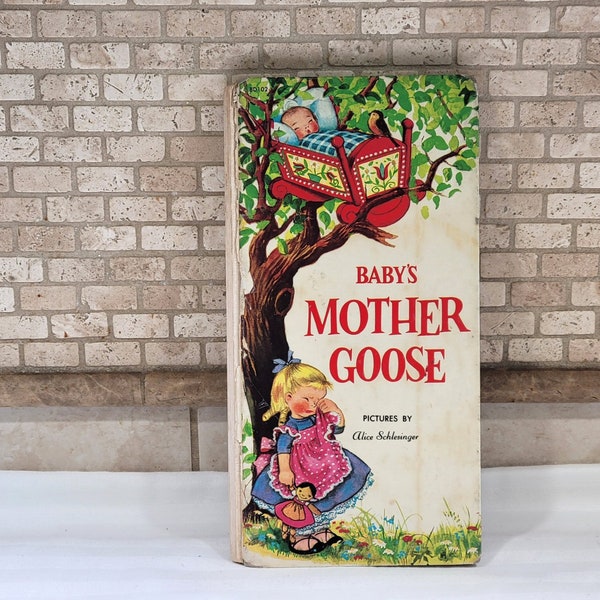 Vintage Baby's Mother Goose 1959 Bedtime Stories