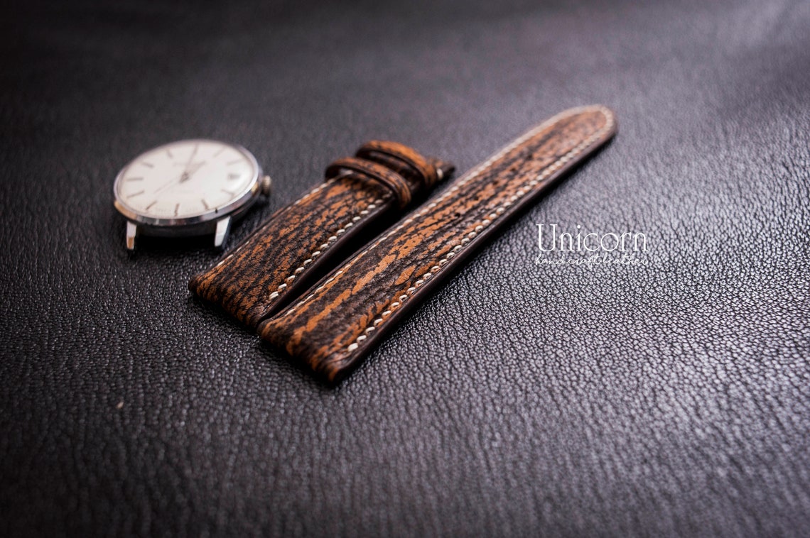 Handmade Shark watch strap leather Shark Watch Band | Etsy