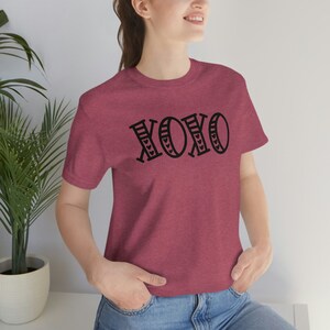 XOXO Shirt, Xoxo Valentines Day shirt For Woman, Valentines Day Gift, Heart Shirt, Cute Valentine Shirt, Valentines Day shirt