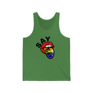 Pride Month Say gay Tank Top, Pride Tank Top, say gay tank top, Rainbow Tank Top, Pride Shirt, LGBTQ Tees, pride tank top, gay tank top