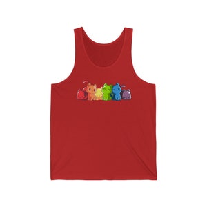 Pride Month Rainbow cat Tank Top, Pride Tank Top, rainbow cat, Rainbow cat Tank Top, Pride Shirt, LGBTQ Tees, pride tank top, cat tank top